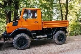 Das Unimog-Fahrzeug